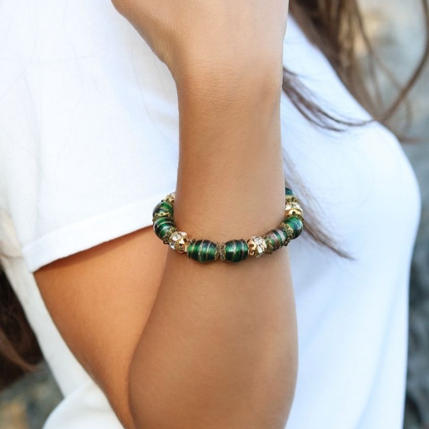 29.Sibilia – Bracciale in Vetri e Strass